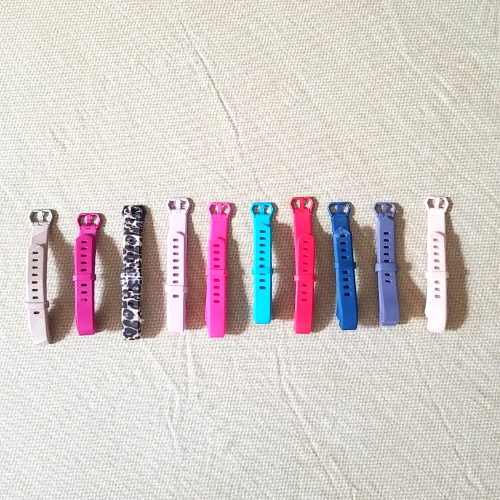 🥳 Host Pick 🥳❣5 for $25 Sale❣9 Fitbit Alta HR Wristbands- Set Two